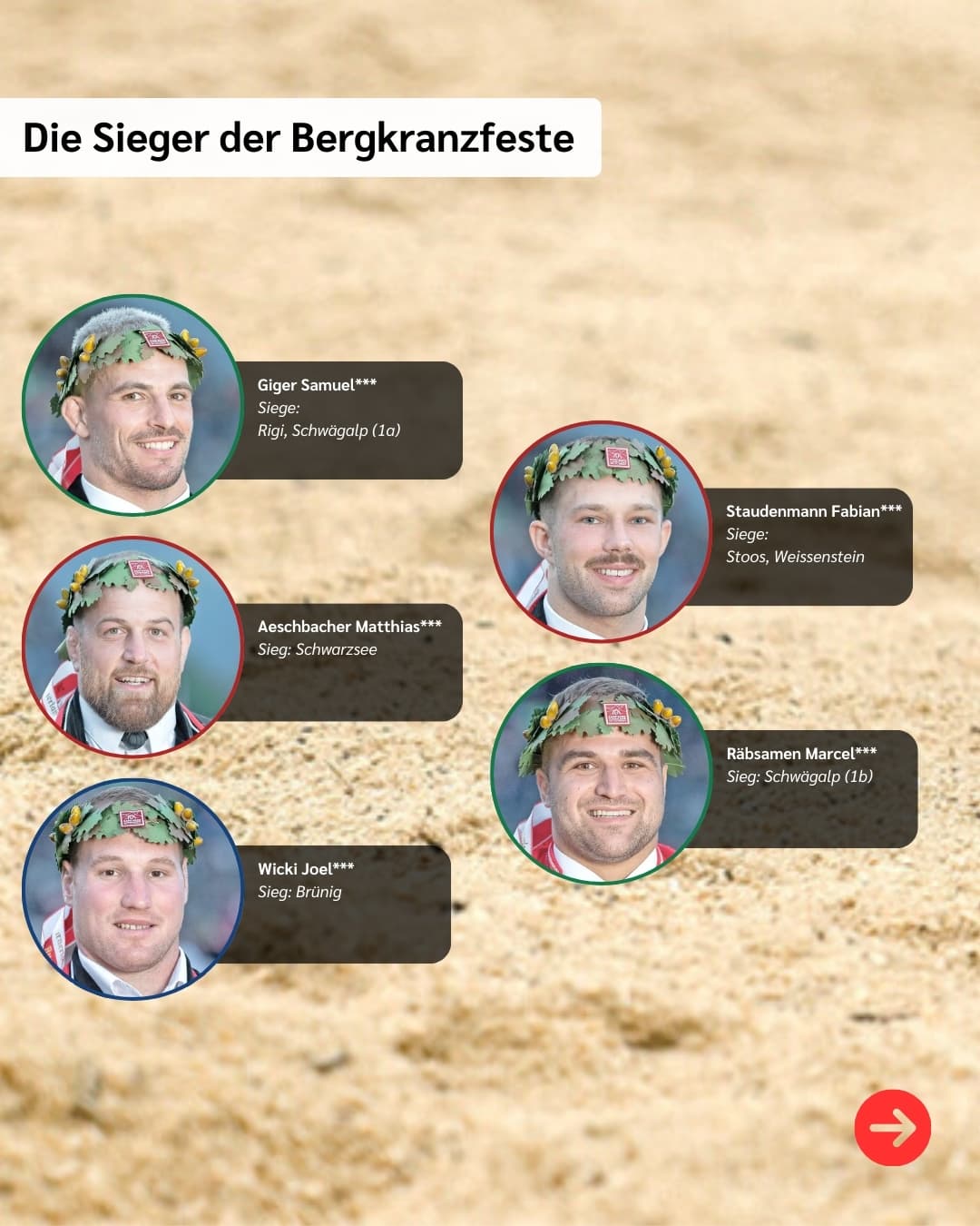 Vierteli Bergkranzfeste 2025