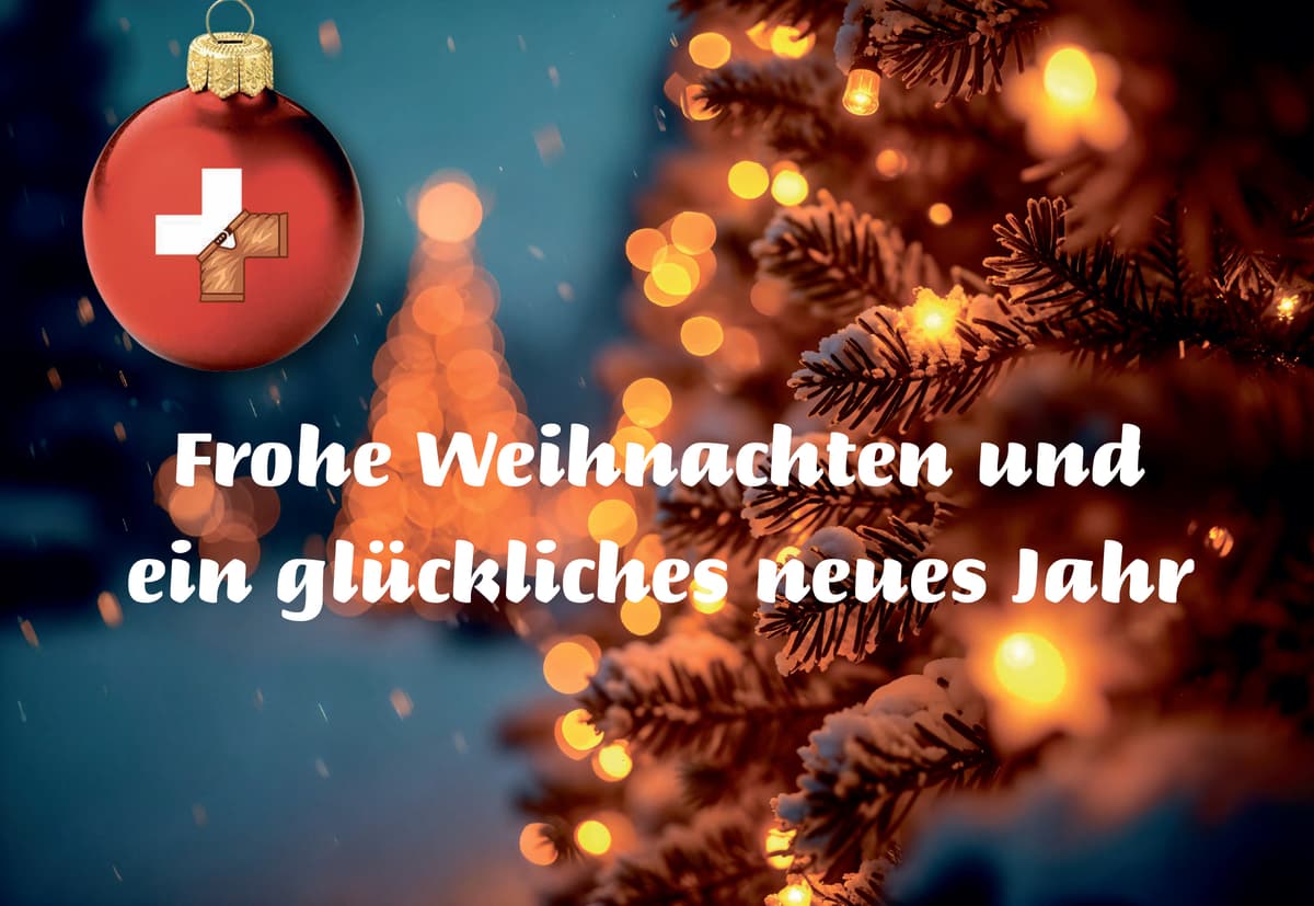Weihnachtswünsche vom SCHLUSSGANG