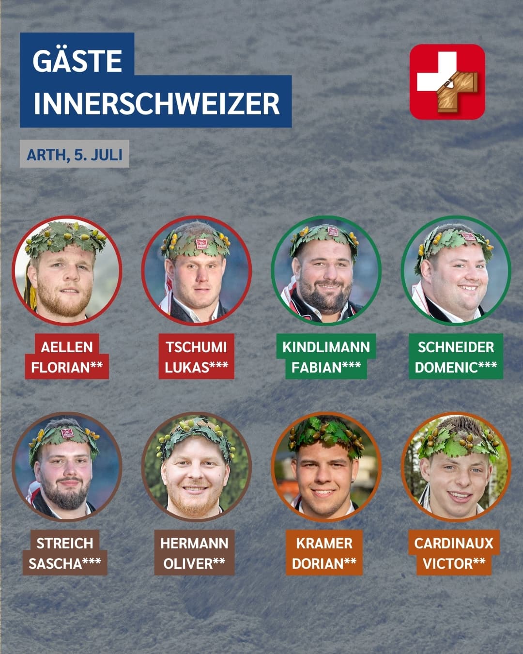 Gäste Innerschweizer 2026